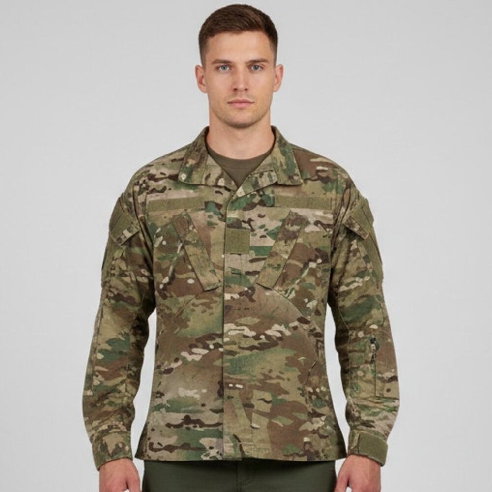 NWOT Multicam OCP Insect Repellent Combat Shirt Medium Regular 8415-01-599-0011